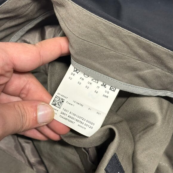 Hugo Boss Dress Pants Black Super 150s Wool Trousers "Tower1" 38x34 - Picture 6 of 12